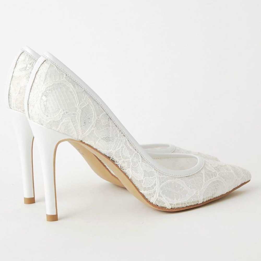 Diana Bridal Shoes White Total Lace Wedding Shoes - image 9