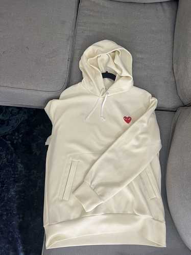 CDG CDG CDG Cream CDG hoodie