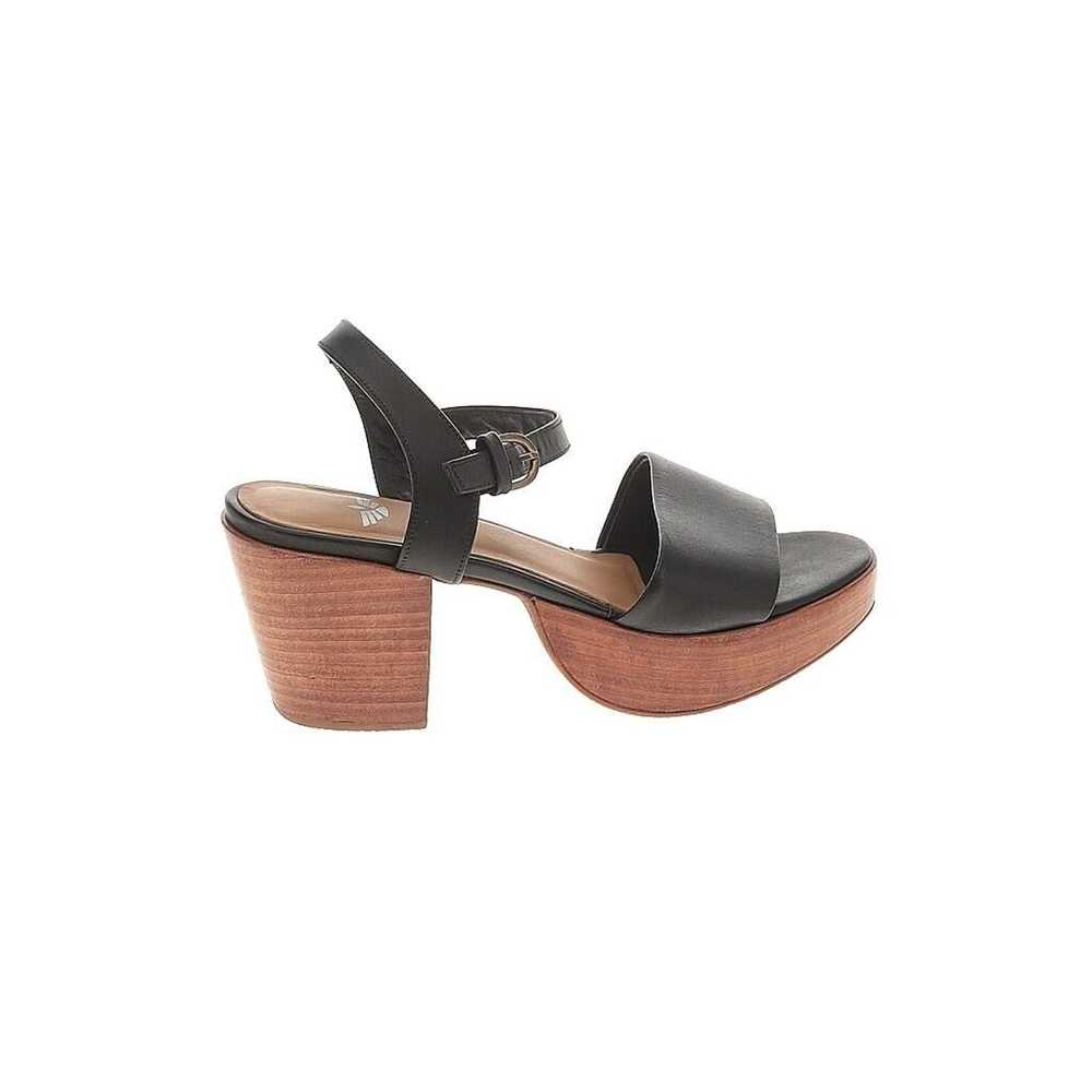 NWOB fortress Shoes Hannah clogs Black Brown Wood… - image 2