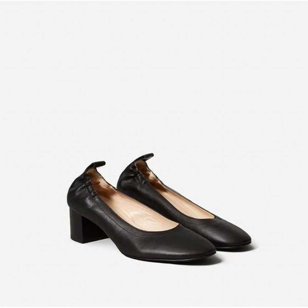 Everlane The Italian Leather Day Heel in Black 7.… - image 2