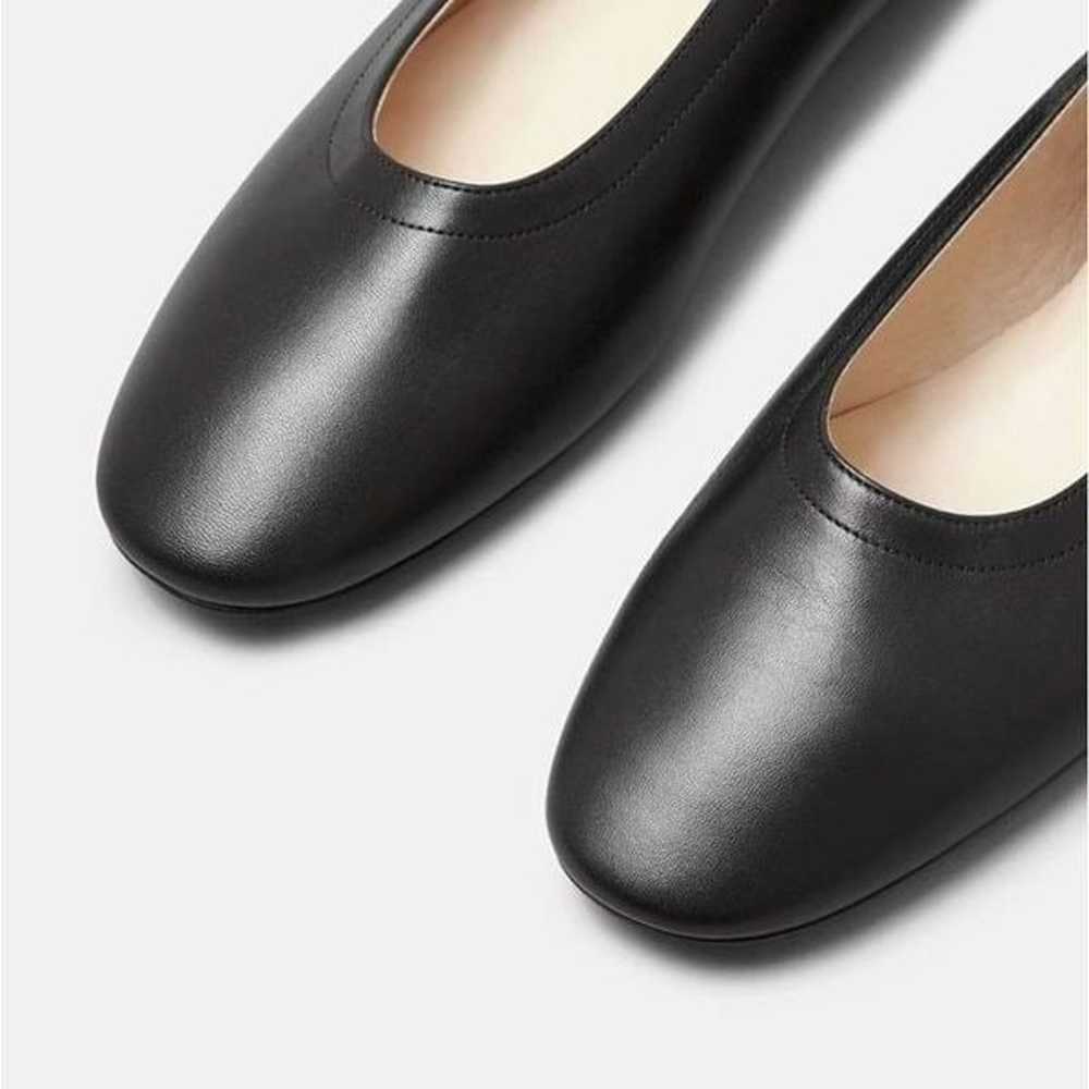 Everlane The Italian Leather Day Heel in Black 7.… - image 3