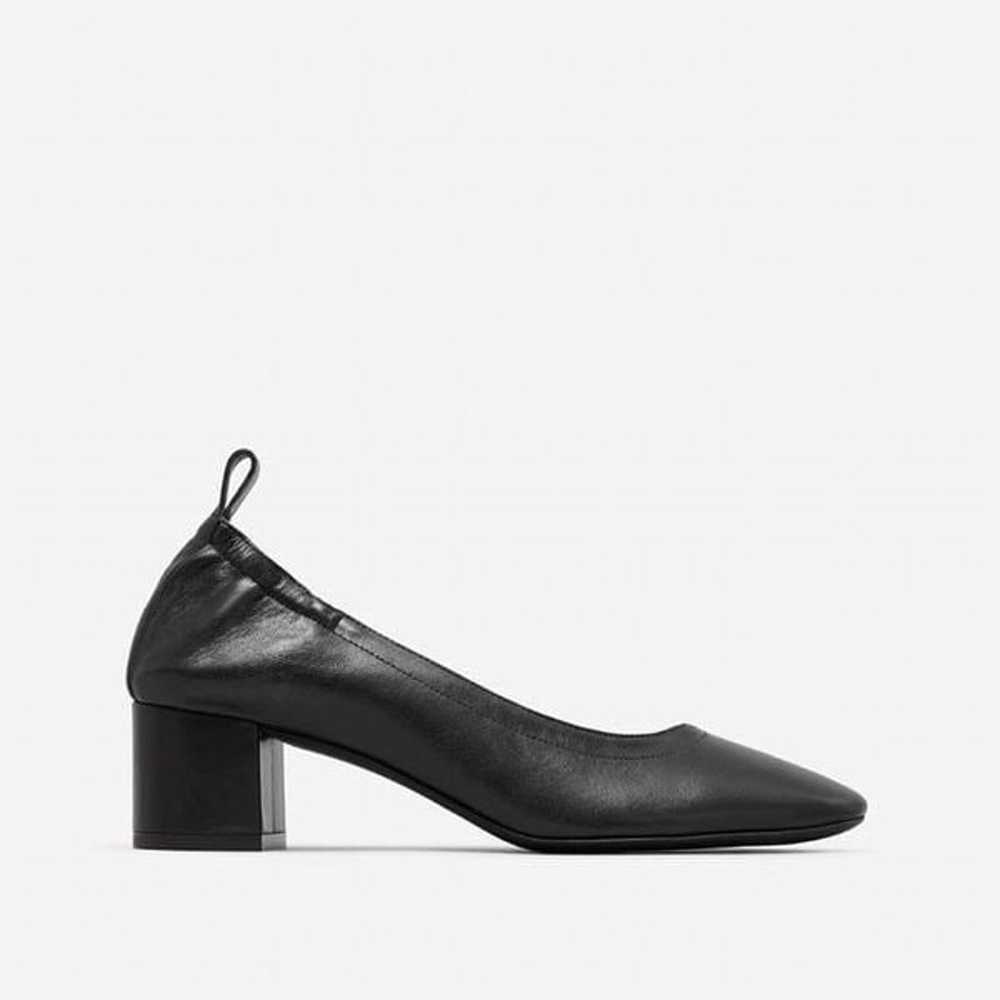 Everlane The Italian Leather Day Heel in Black 7.… - image 4