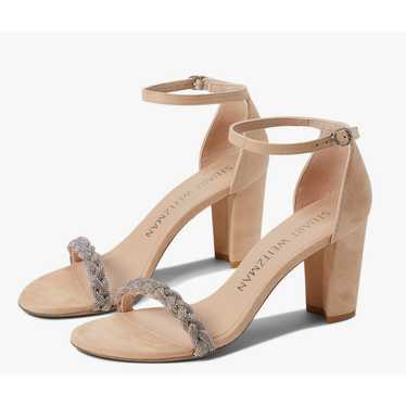 Stuart Weitzman Womens Nearlynude Highshine Sandal