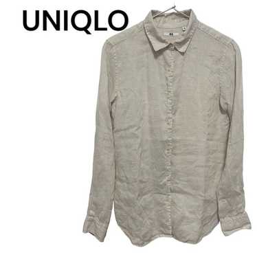 [UNIQLO] Premium Linen Shirt (M) Off-white Color, 