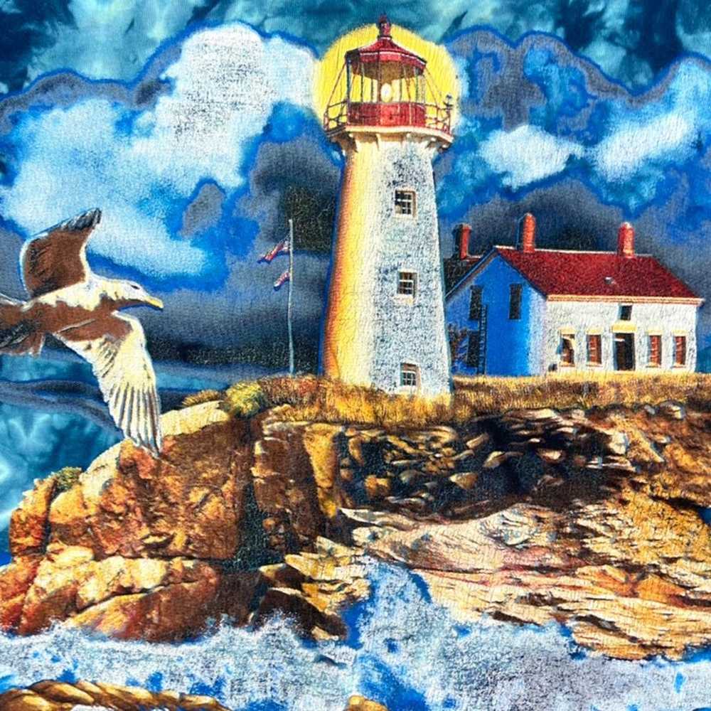 Vintage Lighthouse T-Shirt - image 2