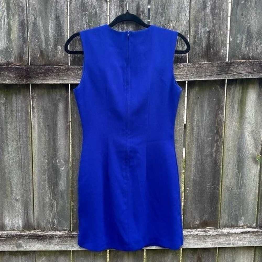 90’s Vintage Rampage Royal Blue Sheath Dress Small - image 2