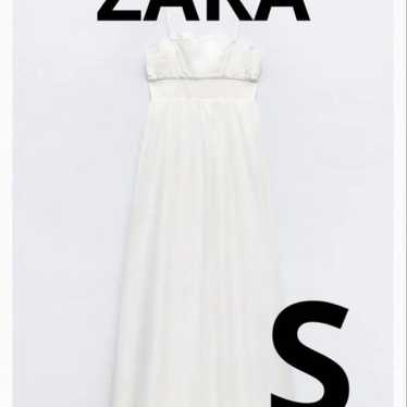 【ZARA】Poplin Dress White - image 1