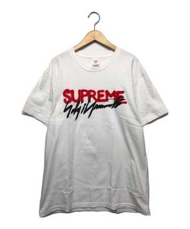 人気話題コラボ！Supreme x Yohji Yamamoto Logo Tee White Supreme-Yohji-Yamamoto-Logo-