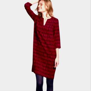 Boden Easy Notch Neck Tunic Dress 6 R