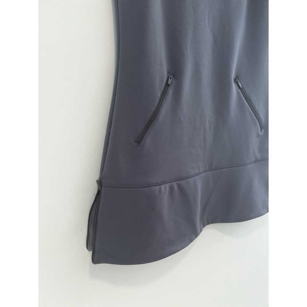 Athleta Sleeveless Scuba Dress Fleece Lined Charc… - image 3