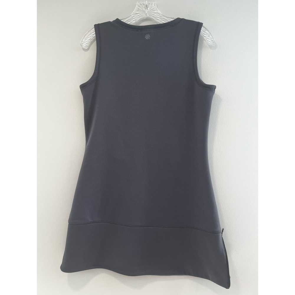 Athleta Sleeveless Scuba Dress Fleece Lined Charc… - image 4