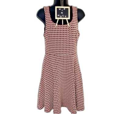 PIXLEY Stitch Fix Print Fit Flare Dress Size Mediu