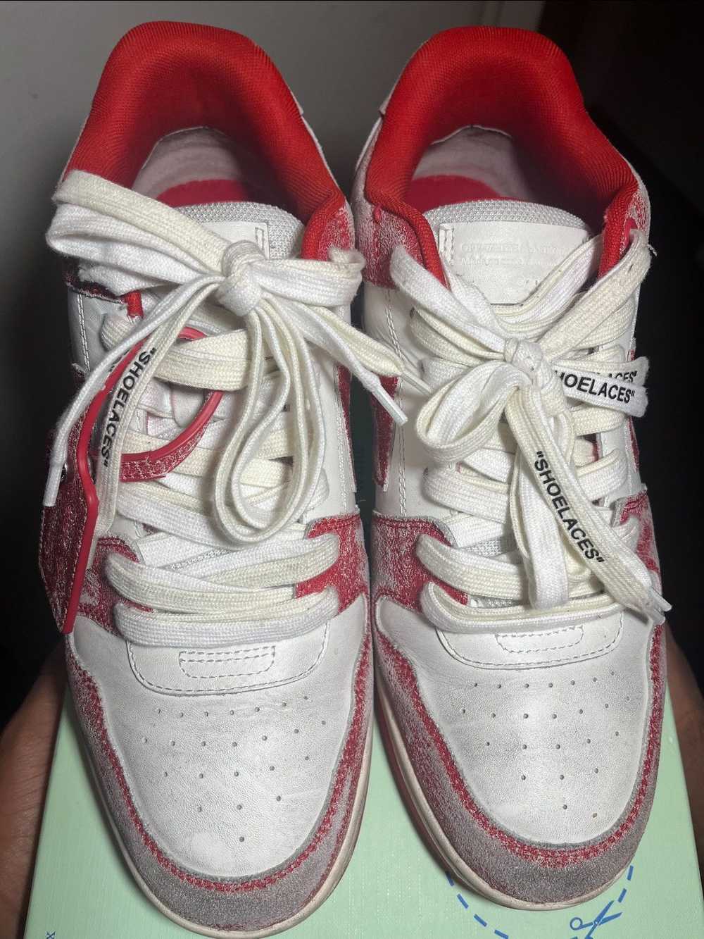 Off-White Off white Out Of Office vintage red and… - image 3