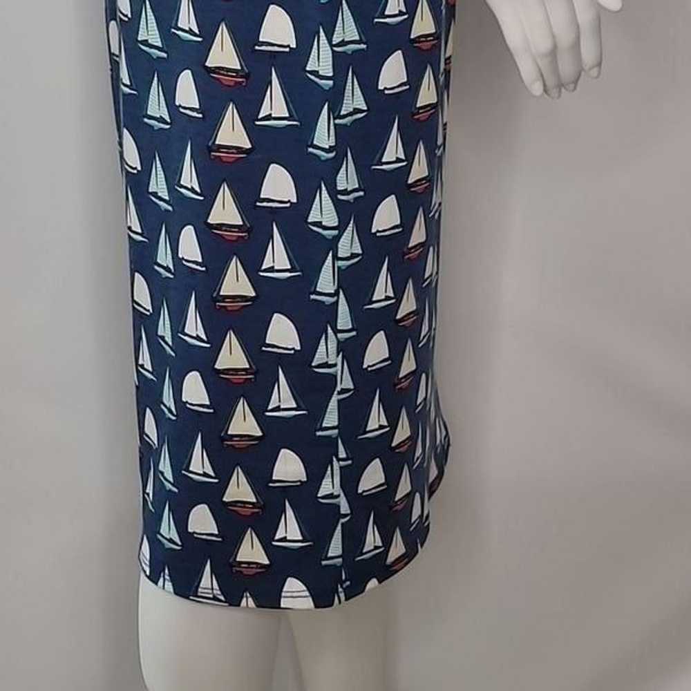 LuLaRoe Blue Julia Sailboat Dress - image 7