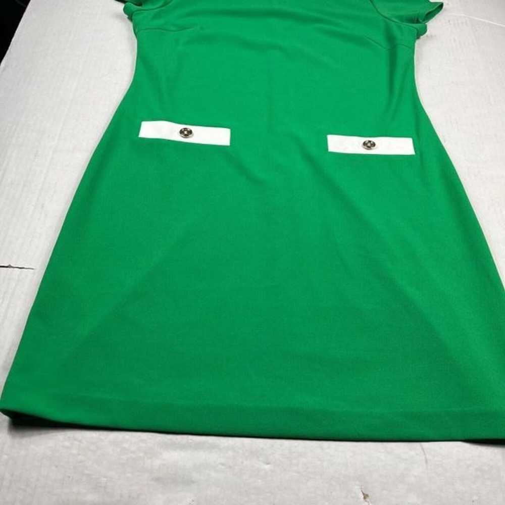 Tommy Hilfiger Womens Classic Shift Dress Green S… - image 2