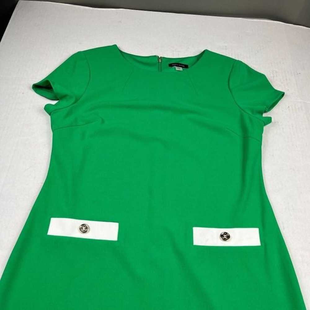 Tommy Hilfiger Womens Classic Shift Dress Green S… - image 3