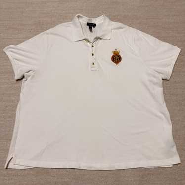 Vintage Women's Lauren Ralph Lauren Polo Shirt Wh… - image 1