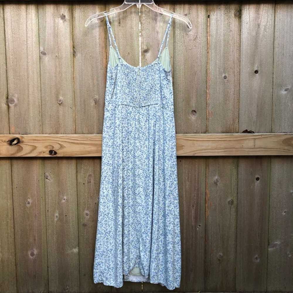 Abercrombie & Fitch Floral Midi Dress Size S Blue… - image 10