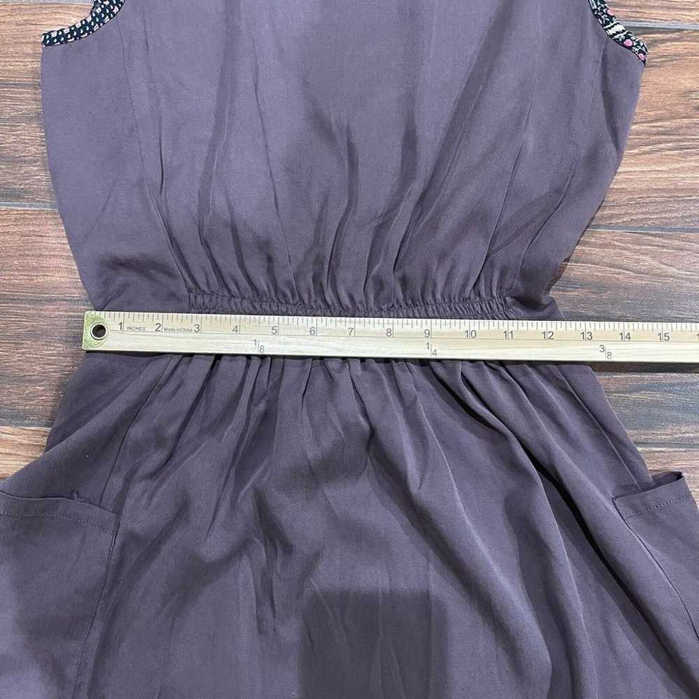 Matilda Jane Miranda Dress Medium Plum Purple Sle… - image 4