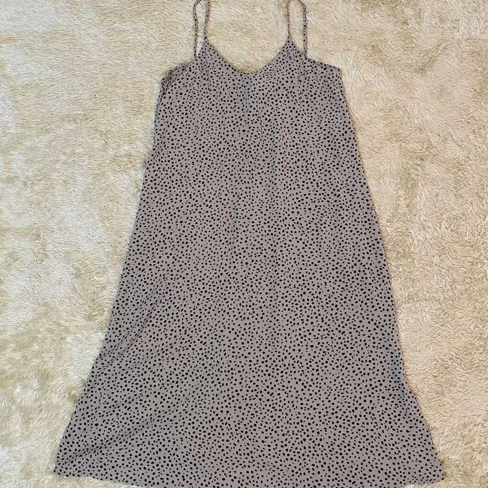 Beams [M] Dress Camisole Dalmatian Pattern Heart … - image 1