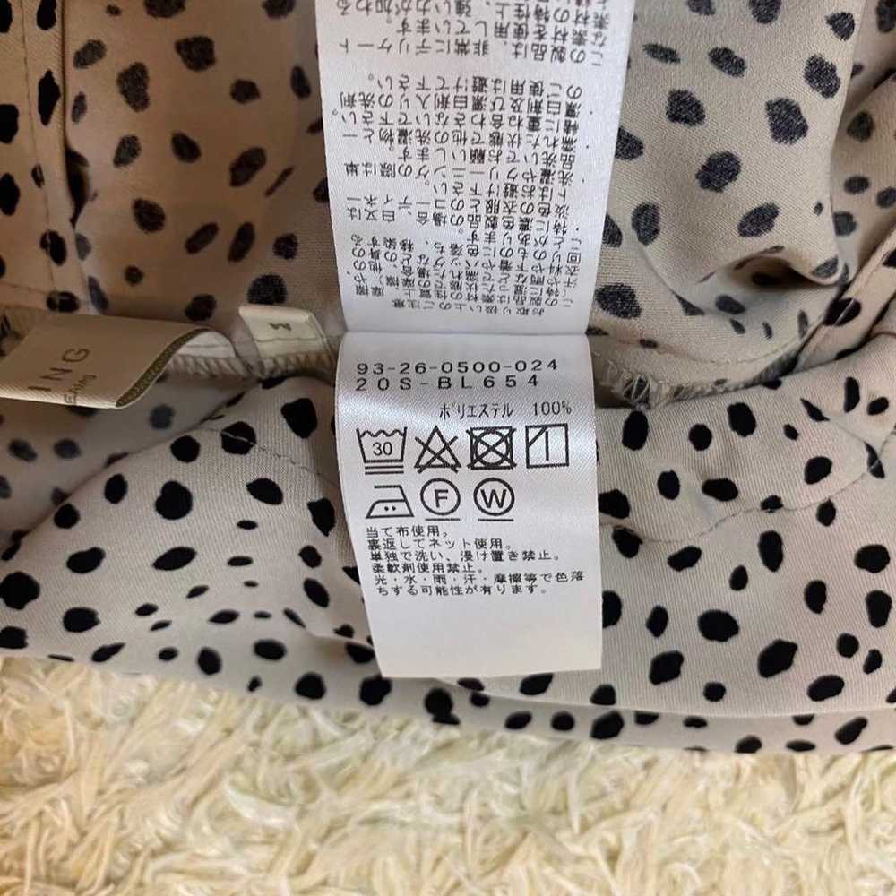 Beams [M] Dress Camisole Dalmatian Pattern Heart … - image 8