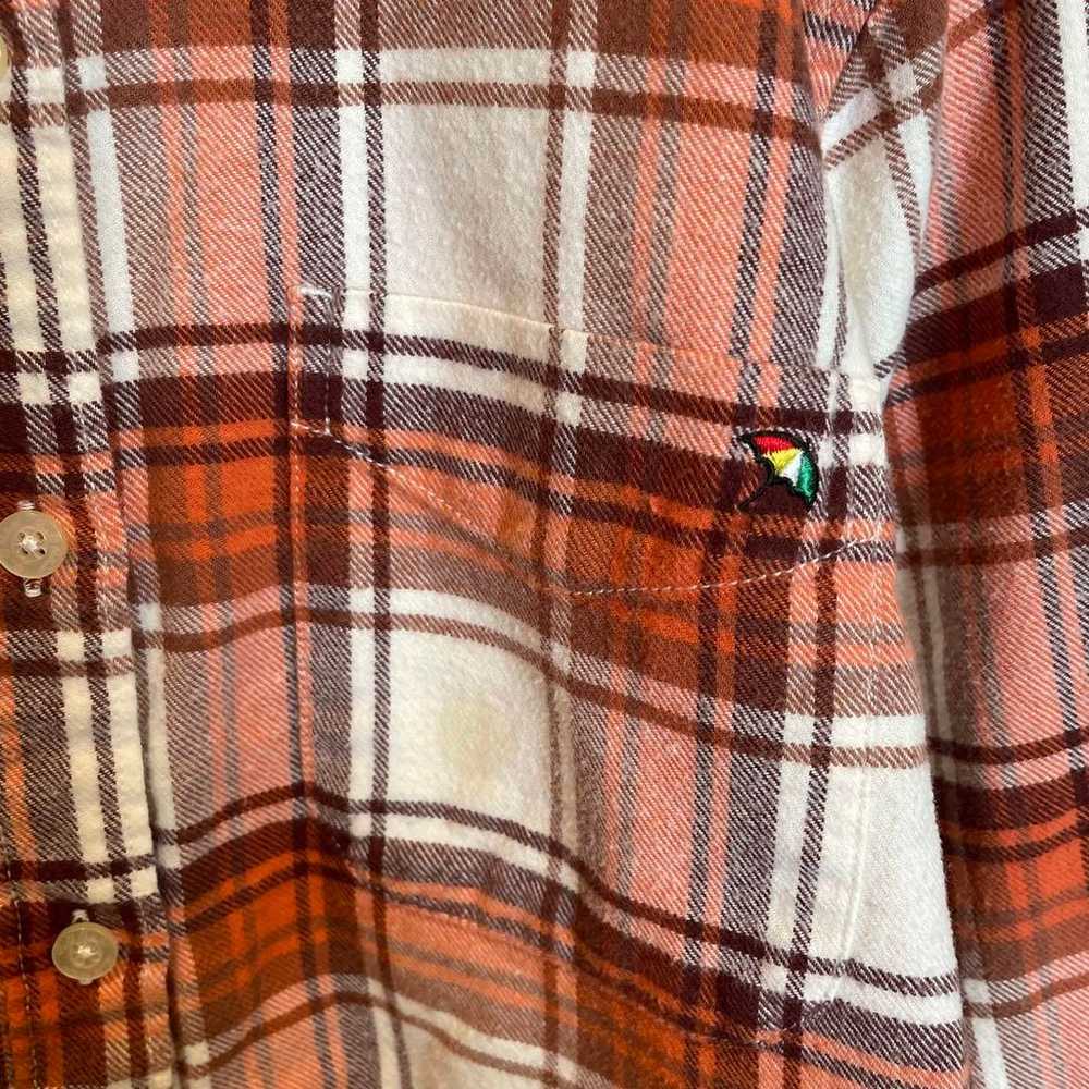 Arnold Palmer Long Sleeve Shirt Check Pattern Red - image 2