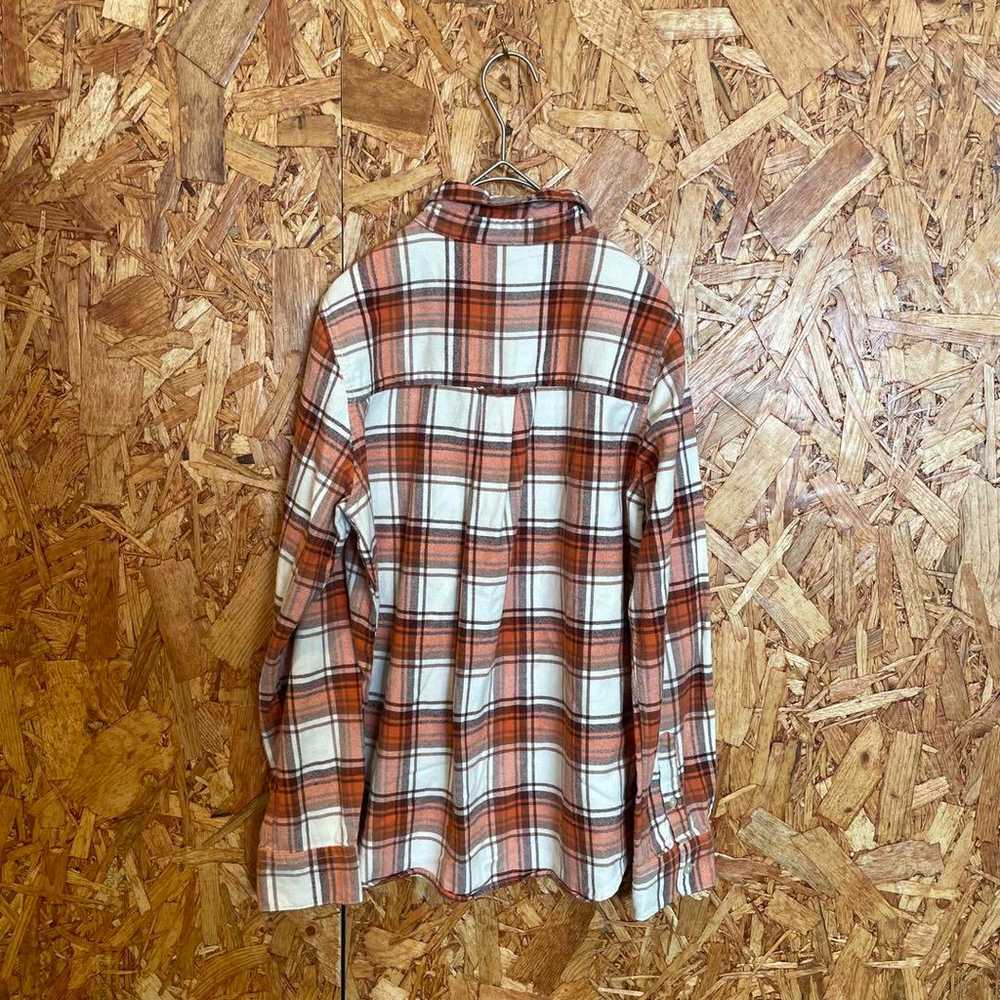 Arnold Palmer Long Sleeve Shirt Check Pattern Red - image 6