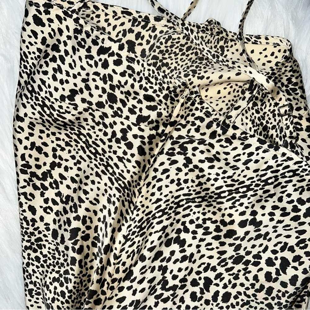 Forever 21 Animal Print Leopard Asymmetrical Slip… - image 6