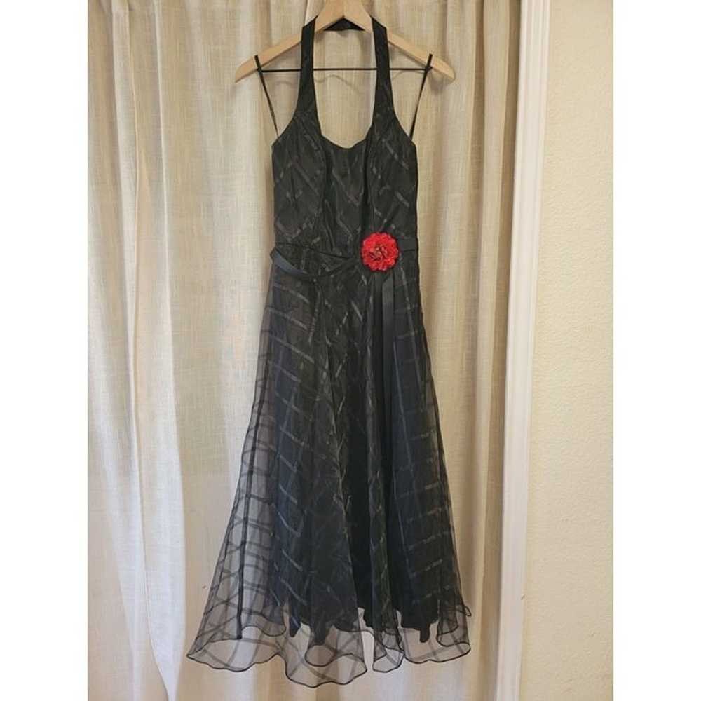 Vintage Betsy & Adam prom formal dress, size 12 - image 1