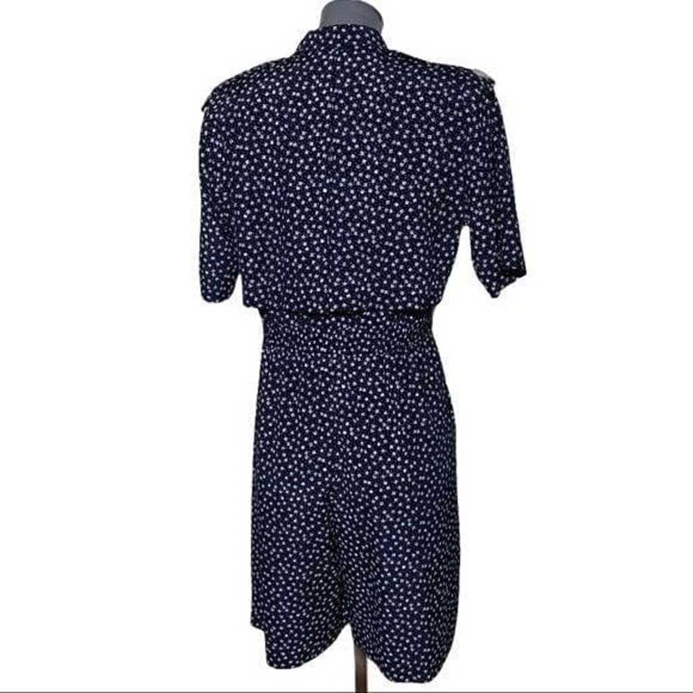 Vintage Short Suit Romper Bodysuit Medium - image 7