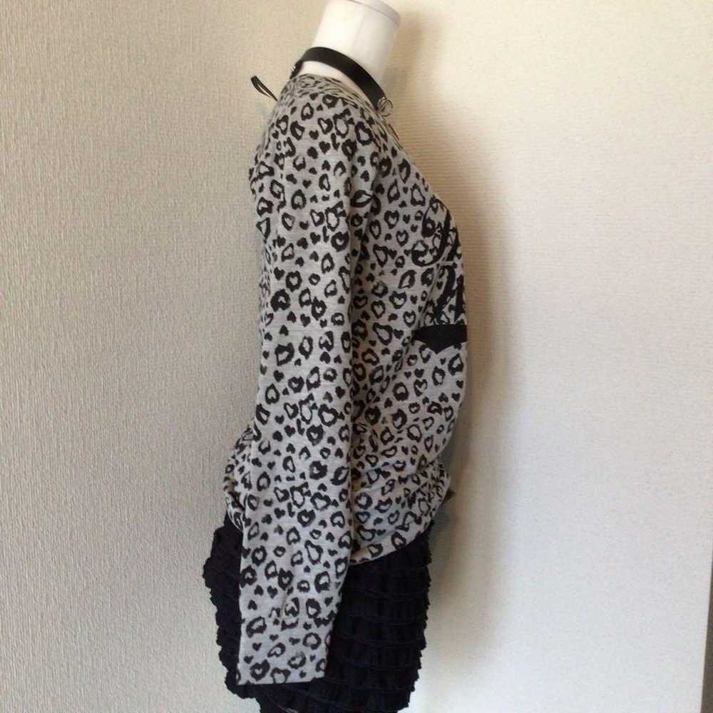 Y2K 00s Archive Leopard Print Long Sleeve T-Shirt… - image 6