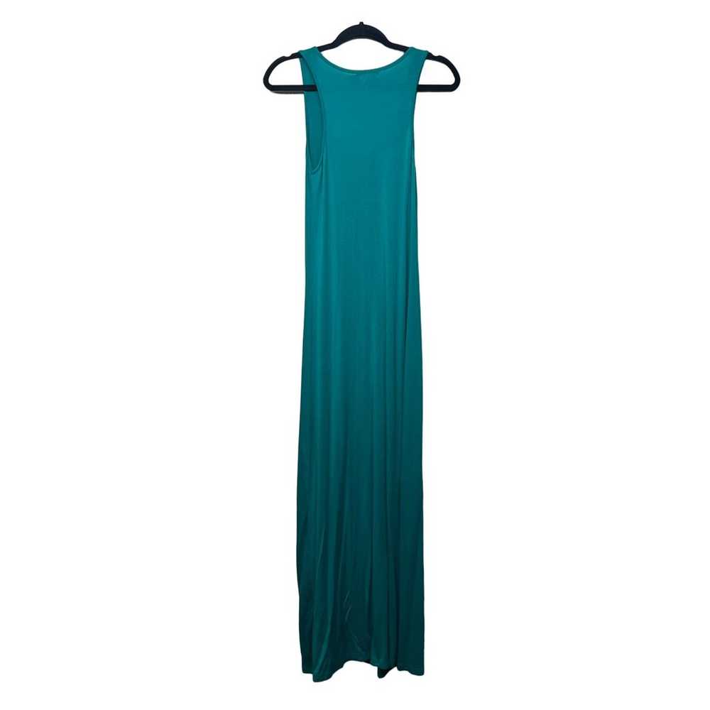 Costa Blanca Collection Scoop Neck Teal Tank Maxi… - image 6