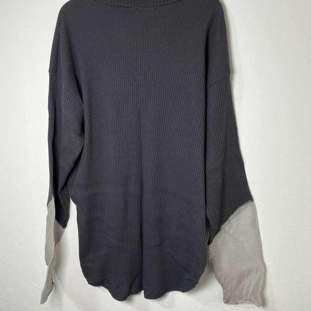 From First Muse Sheer Sleeve Turtle Top Size F - image 9