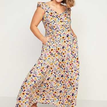 Old navy floral maxi dress