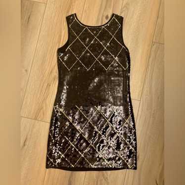 Black Sequin Mini