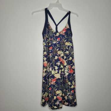 Patagonia navy blue floral athletic hiking outdoo… - image 1