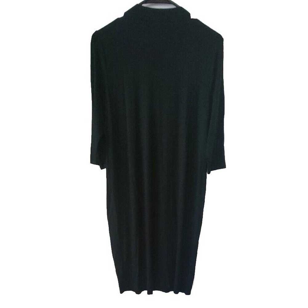 Eileen Fisher Small Black Tunic Dress Pull Over B… - image 1