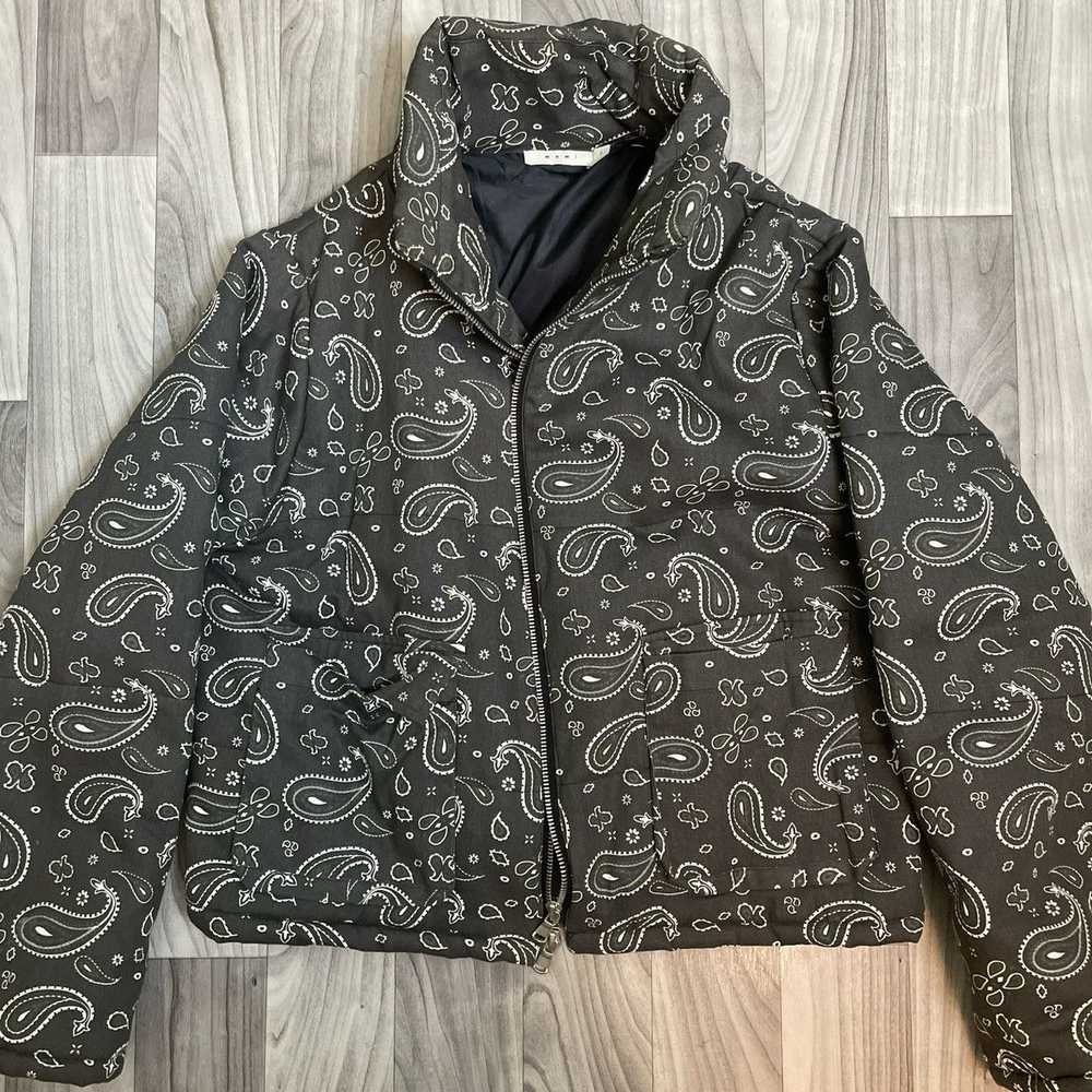 MNML × Streetwear Grey bandana puffer - image 1