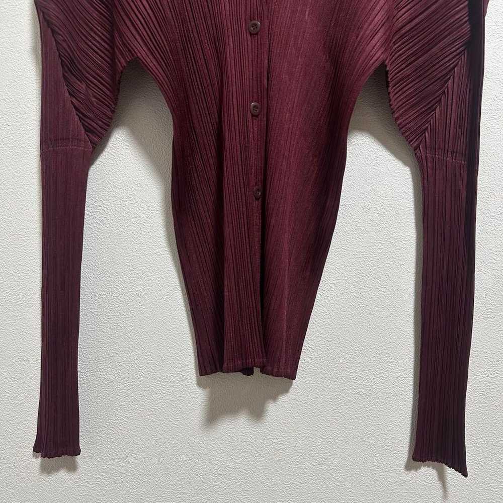 "PLEATS PLEASE" Pleats Please (4) Cardigan Shirt … - image 3