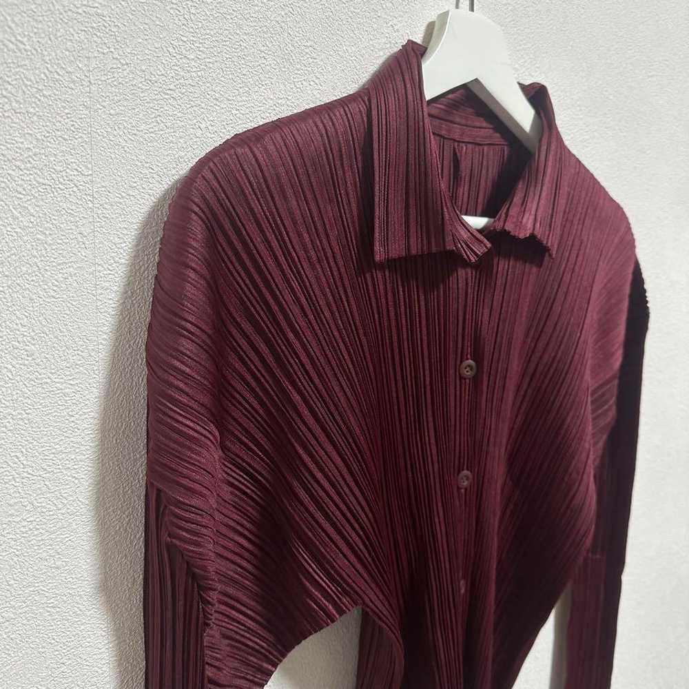 "PLEATS PLEASE" Pleats Please (4) Cardigan Shirt … - image 5