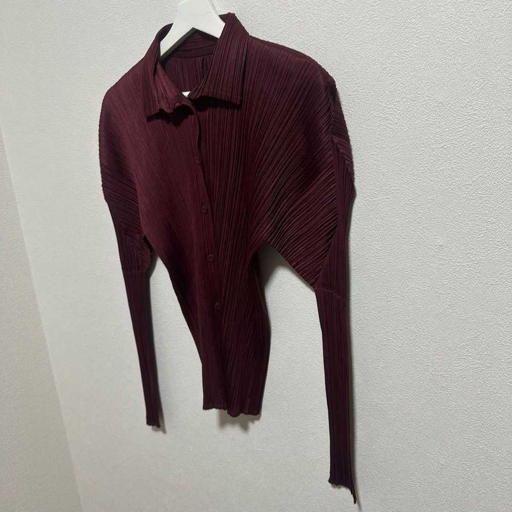 "PLEATS PLEASE" Pleats Please (4) Cardigan Shirt … - image 7