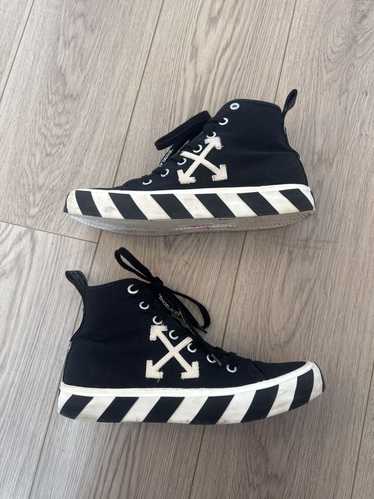 Off-White Off-White Black Vulcanized Hightop Sneak