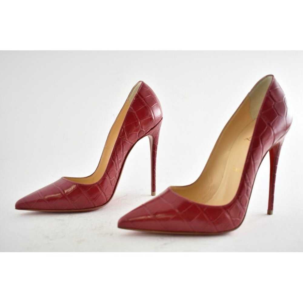 Christian Louboutin So Kate leather heels - image 9