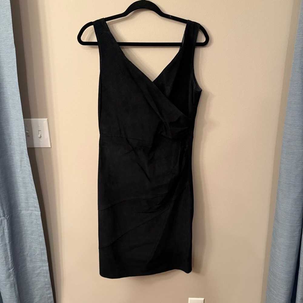 Vintage Wilsons Leather Dress Black size Large - image 1