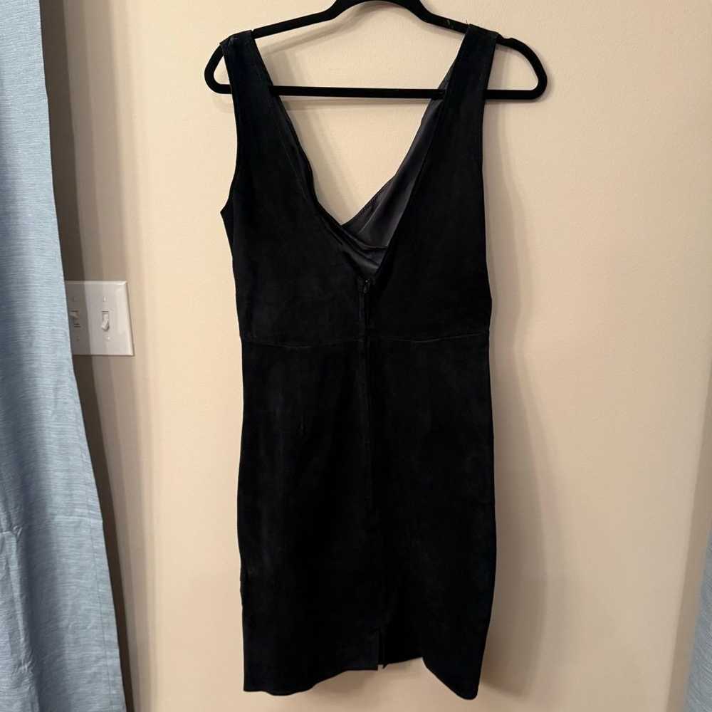 Vintage Wilsons Leather Dress Black size Large - image 3