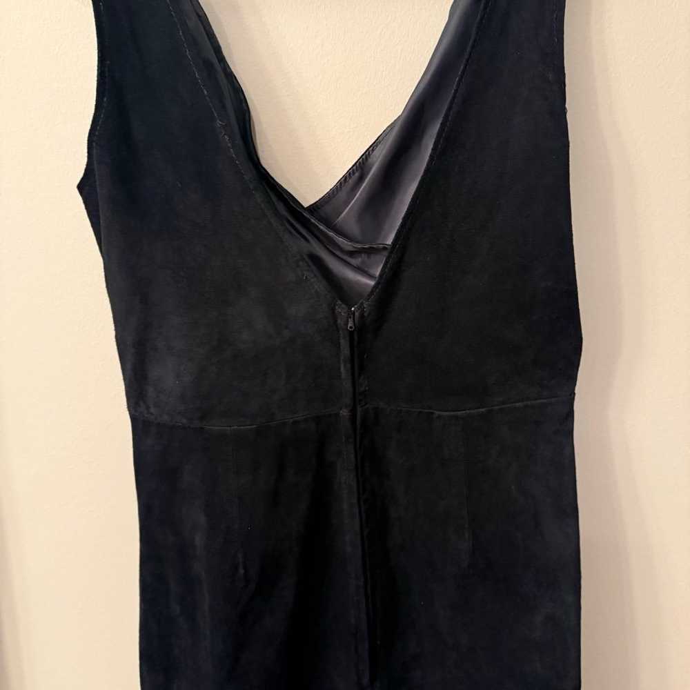 Vintage Wilsons Leather Dress Black size Large - image 4