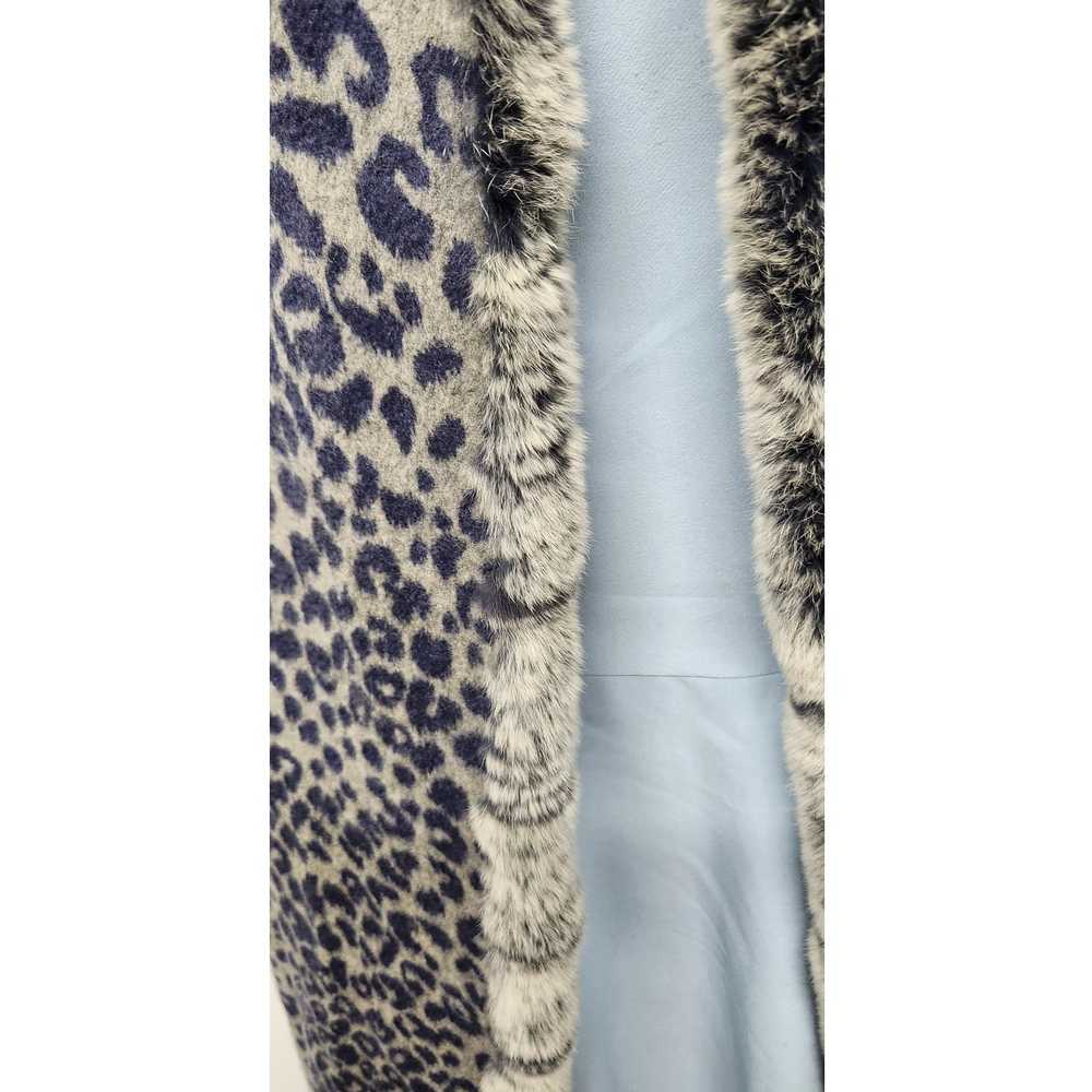 Cashmere Rabbit Fur Reversible Shawl/Scarf/Wrap B… - image 6