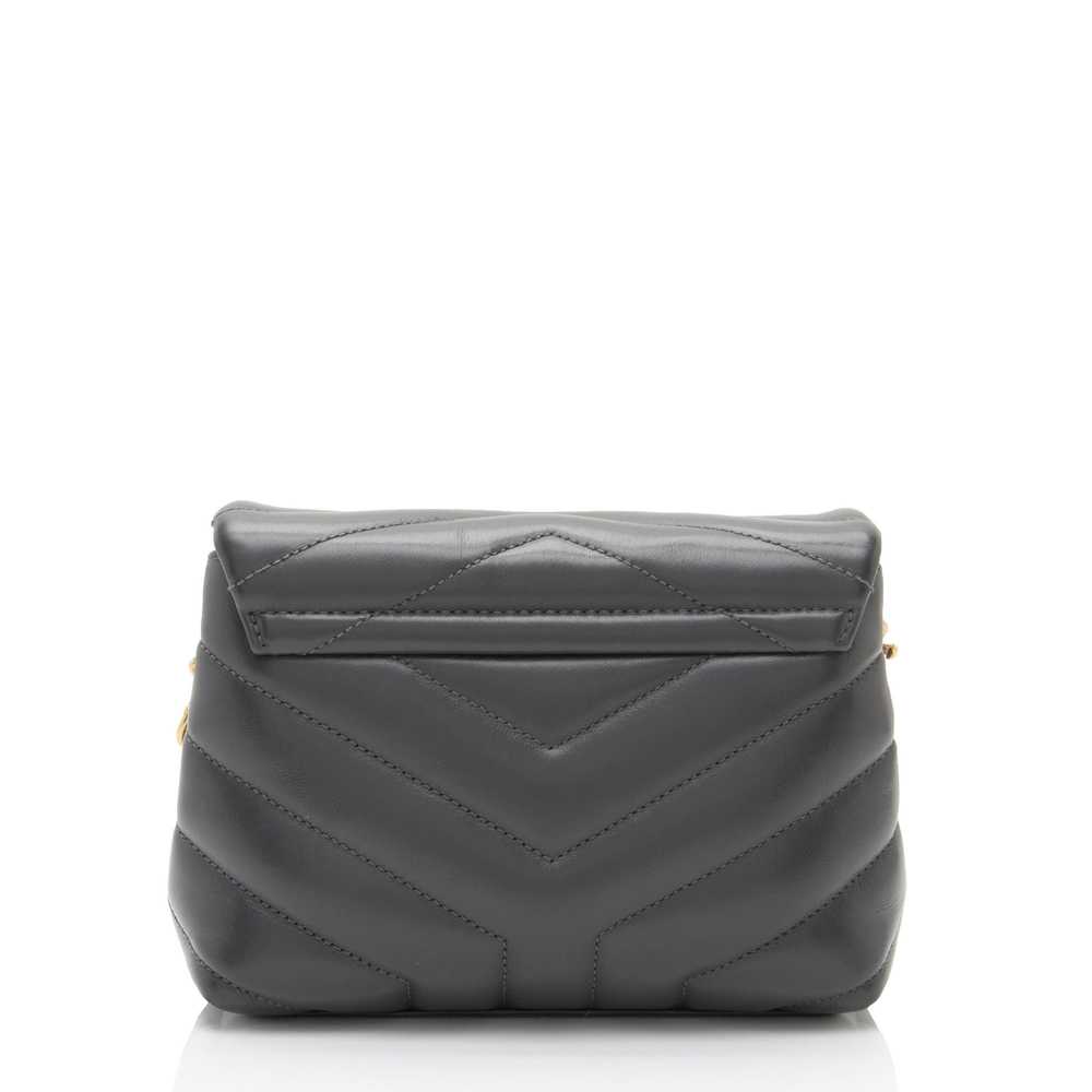 Saint Laurent Matelasse Calfskin Monogram LouLou … - image 3