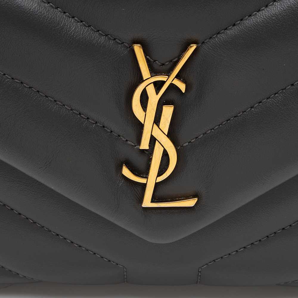 Saint Laurent Matelasse Calfskin Monogram LouLou … - image 9