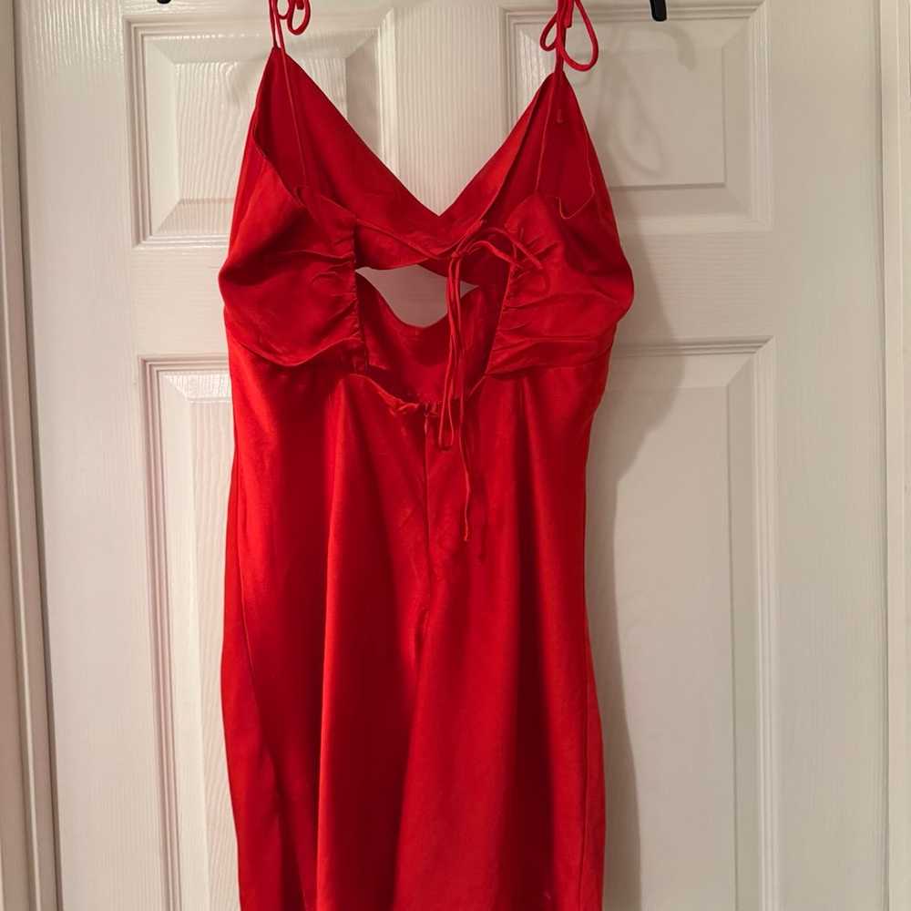 Hello Molly Red Mini Dress - image 3